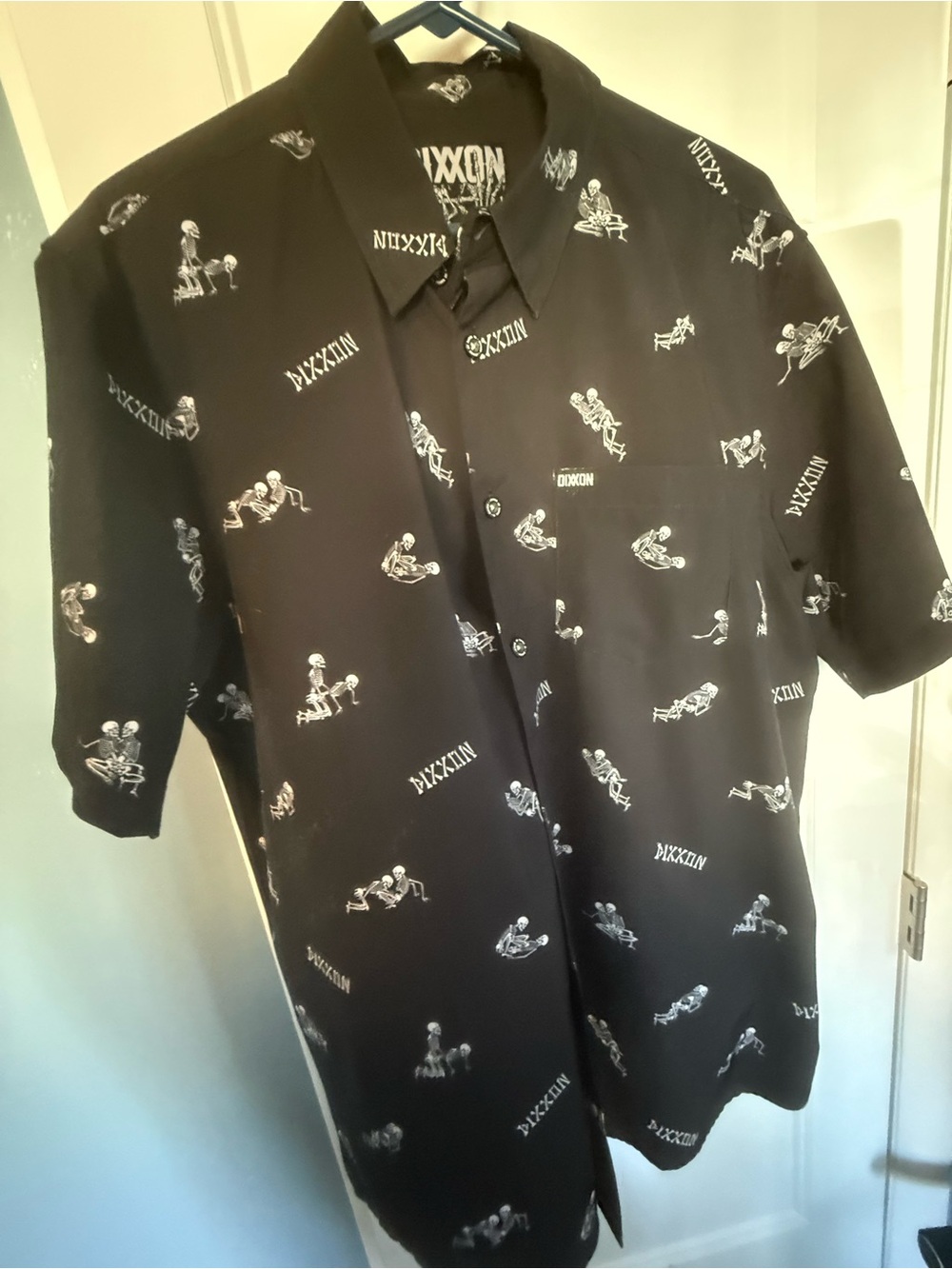Dixxon Black Short-Sleeve Button-Up Shirt -10 Years of Bonin’